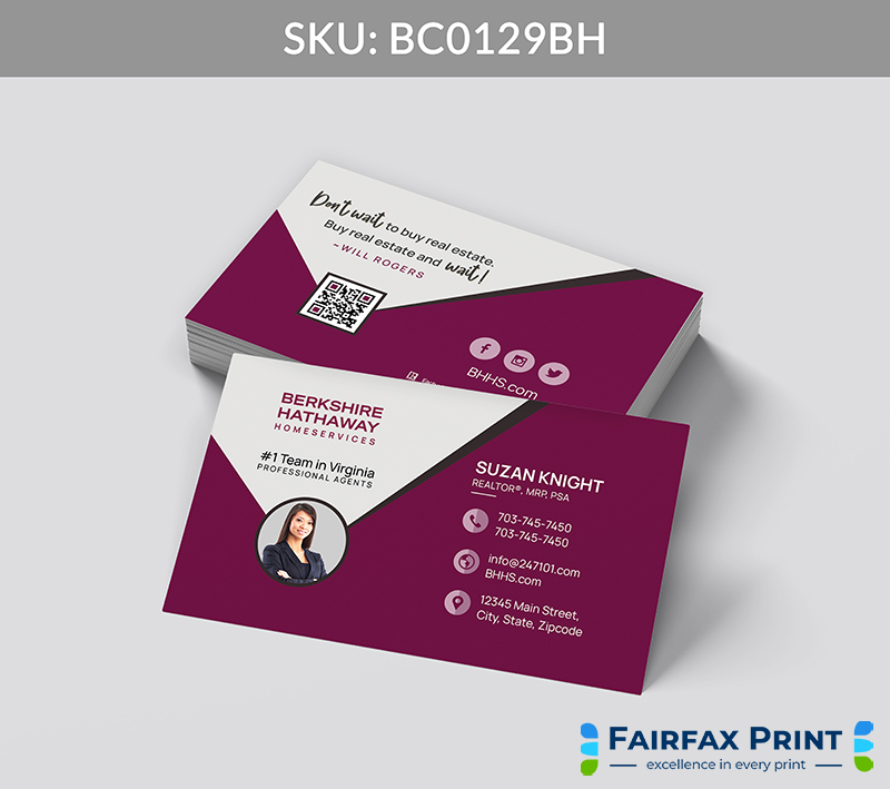 Realtors Fairfax Print for Berkshire Hathaway - BC0129BH - Style 24