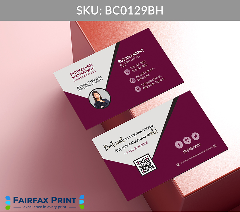 Realtors Fairfax Print for Berkshire Hathaway - BC0129BH - Style 5