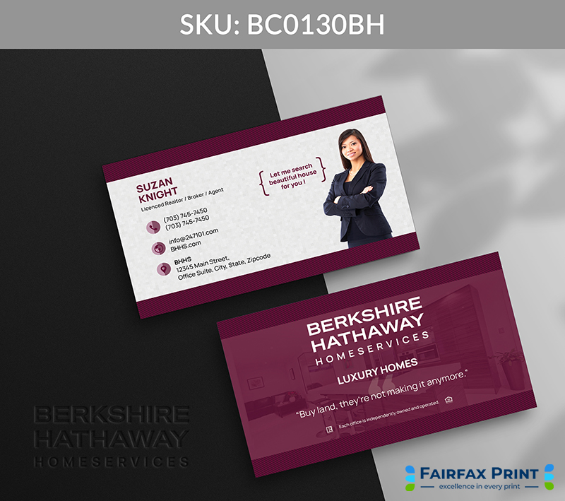 Realtors Fairfax Print for Berkshire Hathaway - BC0130BH - Style 12