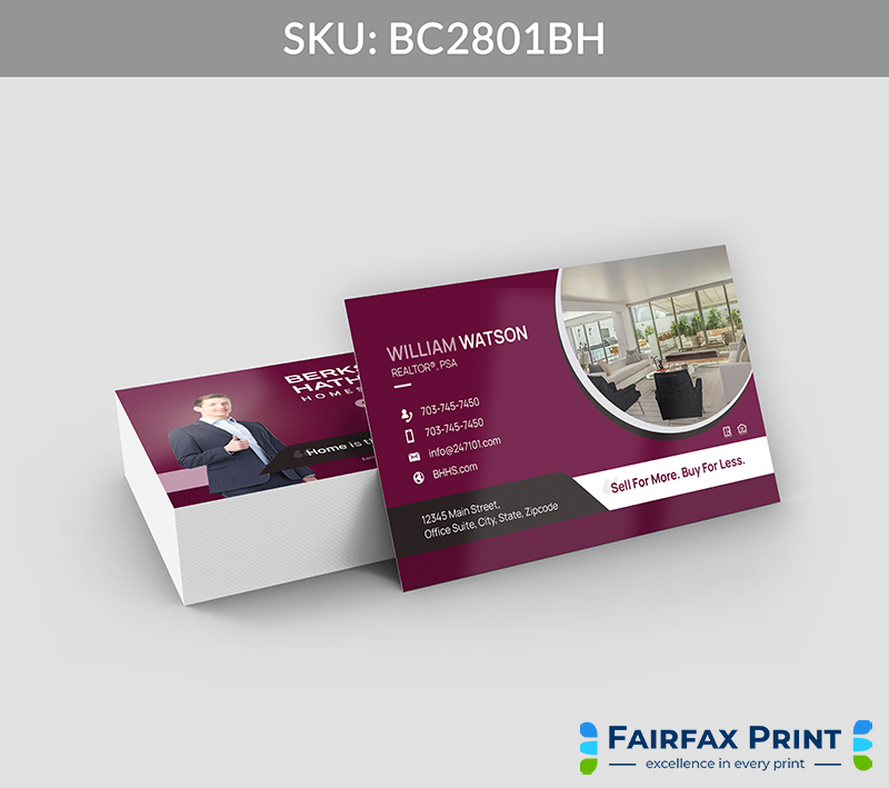 Realtors Fairfax Print for Berkshire Hathaway - BC2801BH - Style 21