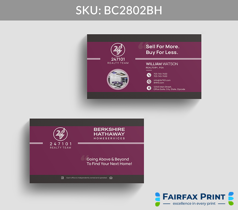 Realtors Fairfax Print for Berkshire Hathaway - BC2802BH - Style 22