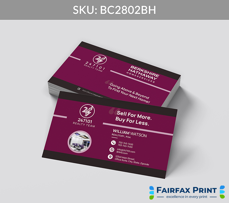 Realtors Fairfax Print for Berkshire Hathaway - BC2802BH - Style 24