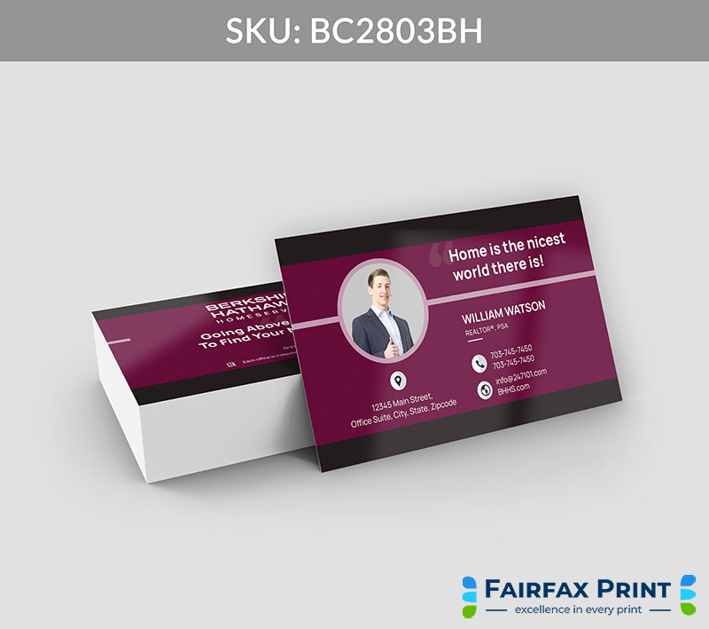 Realtors Fairfax Print for Berkshire Hathaway - BC2803BH - Style 21