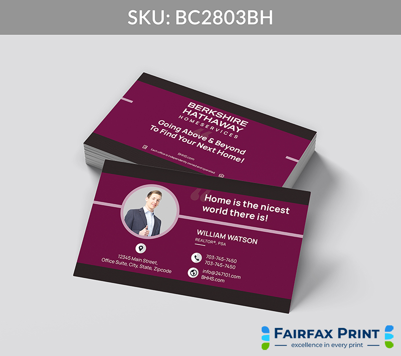 Realtors Fairfax Print for Berkshire Hathaway - BC2803BH - Style 24