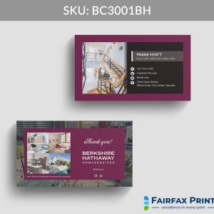 Realtors Fairfax Print for Berkshire Hathaway - BC3001BH - Style 22