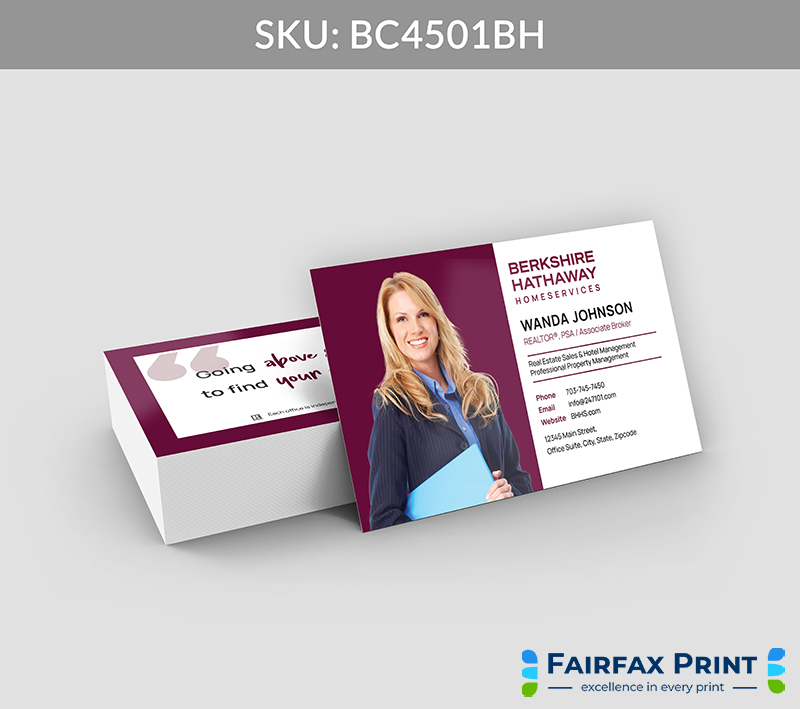 Realtors Fairfax Print for Berkshire Hathaway - BC4501BH - Style 21