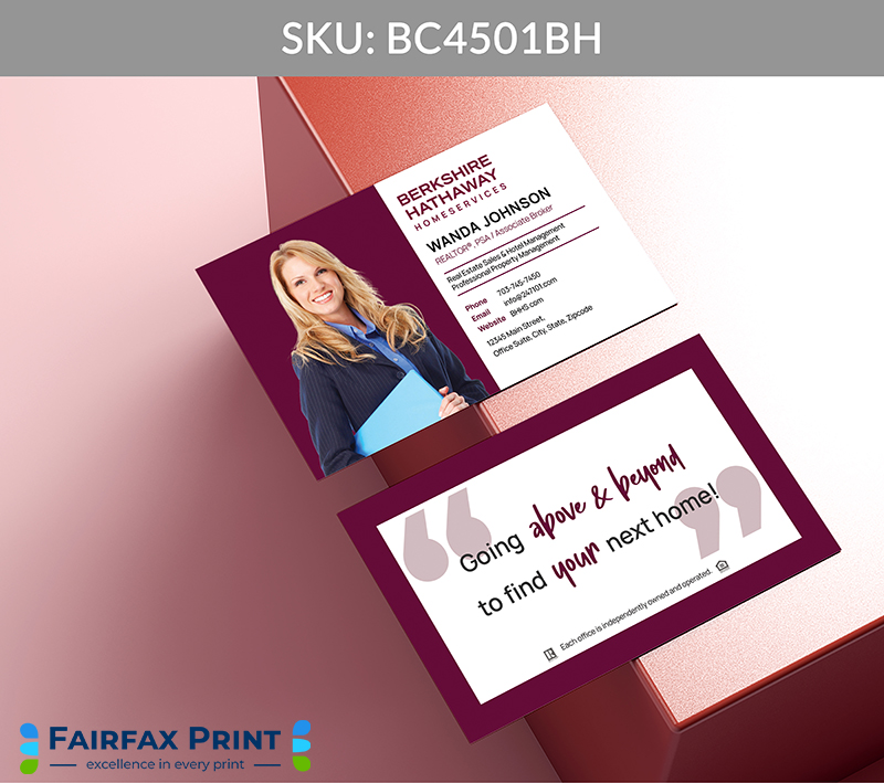 Realtors Fairfax Print for Berkshire Hathaway - BC4501BH - Style 5