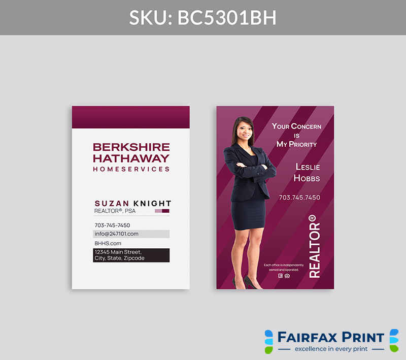 Realtors Fairfax Print for Berkshire Hathaway - BC5301BH - Style 28