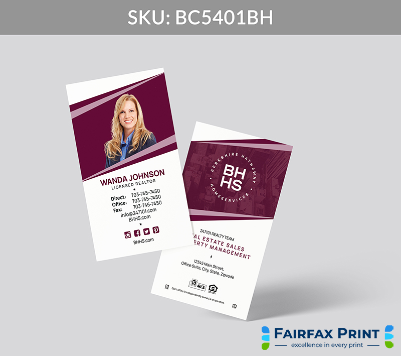 Realtors Fairfax Print for Berkshire Hathaway - BC5401BH - Style 30