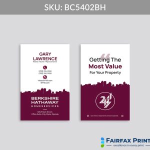 Realtors Fairfax Print for Berkshire Hathaway - BC5402BH - Style 28