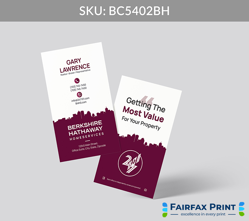 Realtors Fairfax Print for Berkshire Hathaway - BC5402BH - Style 30