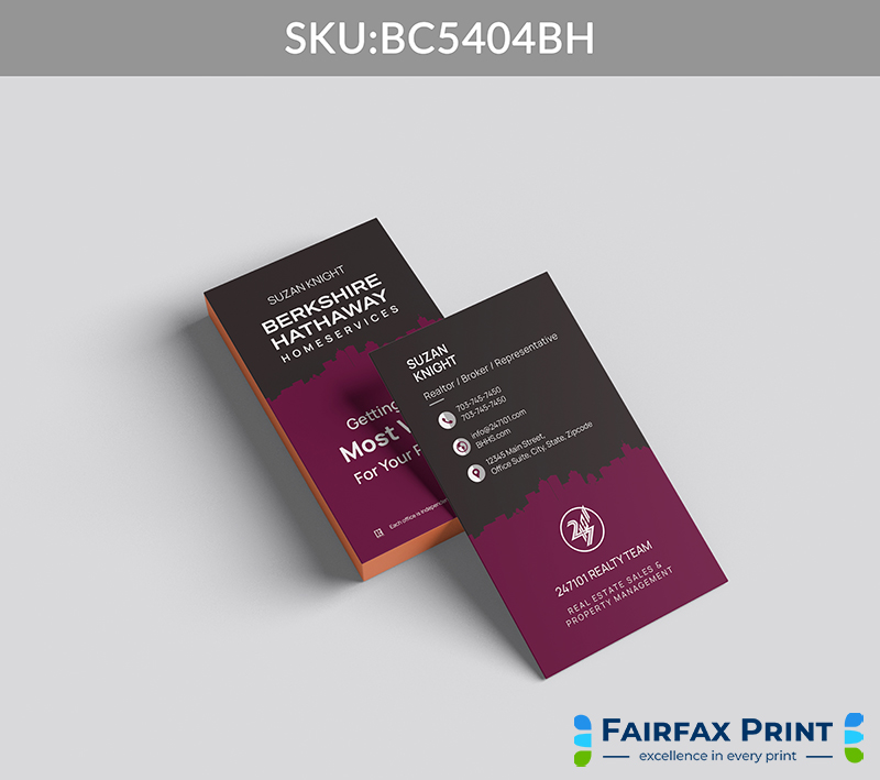 Realtors Fairfax Print for Berkshire Hathaway - BC5404BH - Style 27