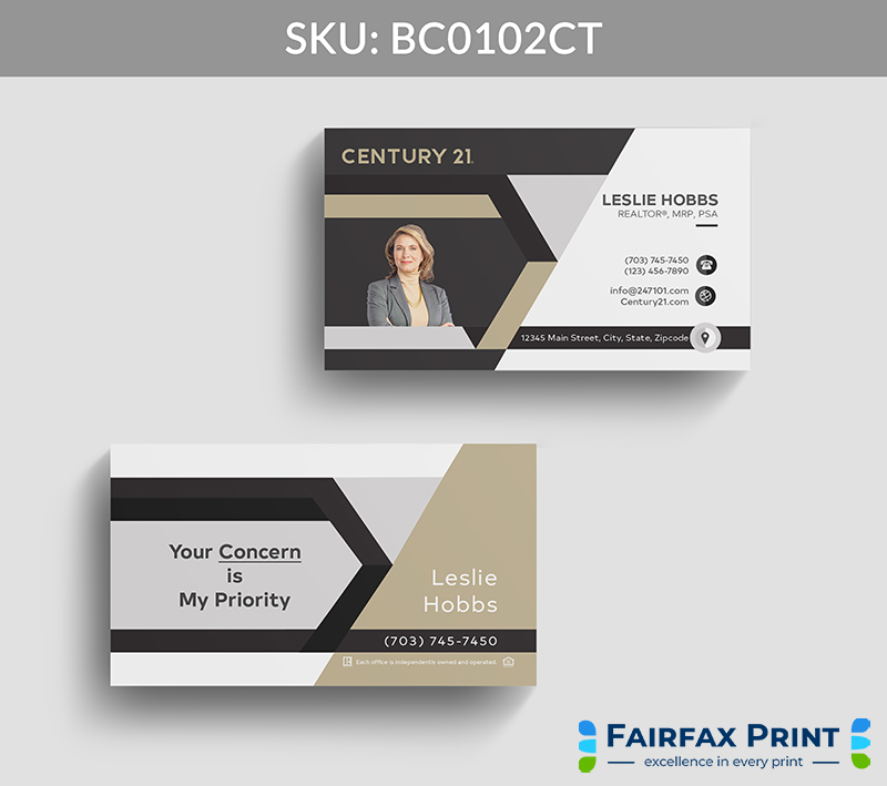 Realtors Fairfax Print for Century 21 - BC0102CT - Style 22