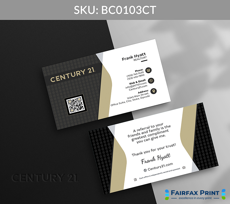 Realtors Fairfax Print for Century 21 - BC0103CT - Style 12