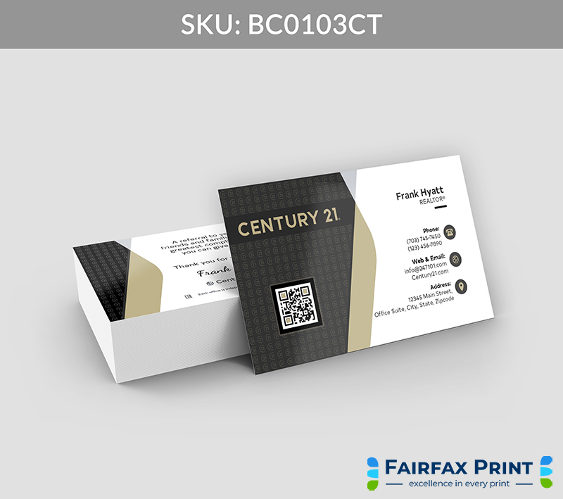 Realtors Fairfax Print for Century 21 - BC0103CT - Style 21