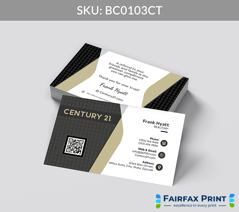 Realtors Fairfax Print for Century 21 - BC0103CT - Style 24