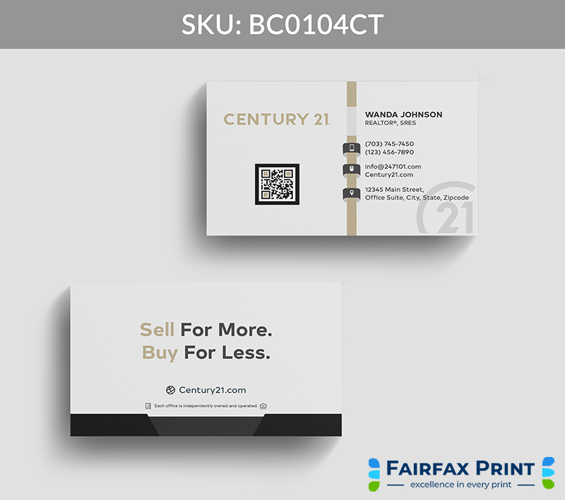 Realtors Fairfax Print for Century 21 - BC0104CT - Style 22
