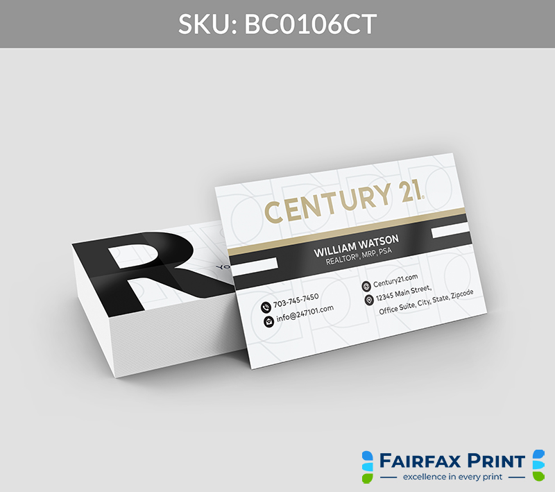 Realtors Fairfax Print for Century 21 - BC0106CT - Style 21