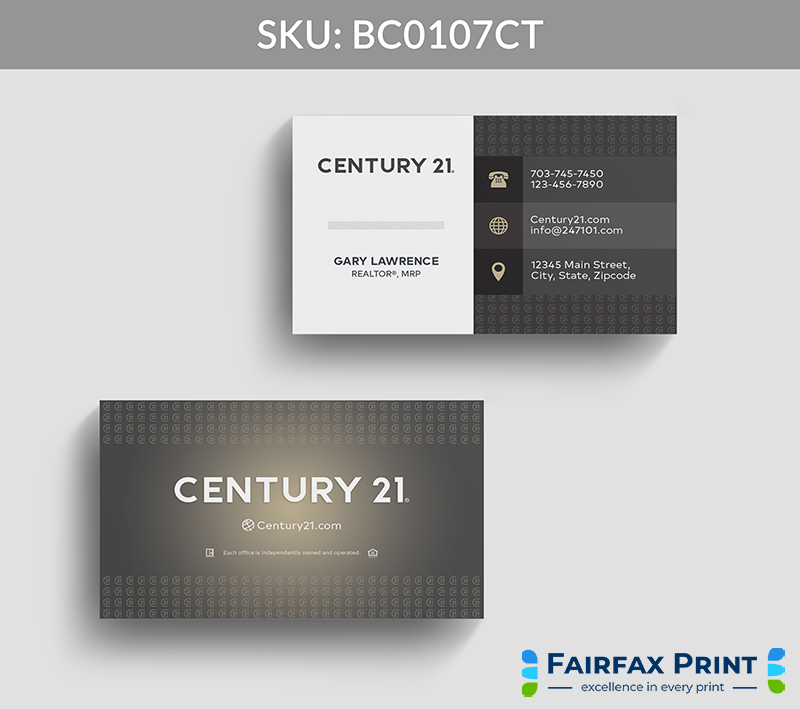 Realtors Fairfax Print for Century 21 - BC0107CT - Style 22