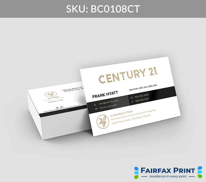 Realtors Fairfax Print for Century 21 -BC0108CT - Style 21