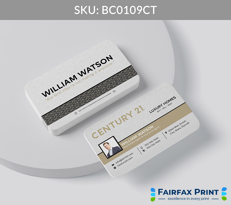 Realtors Fairfax Print for Century 21 - BC0109CT - Style 20