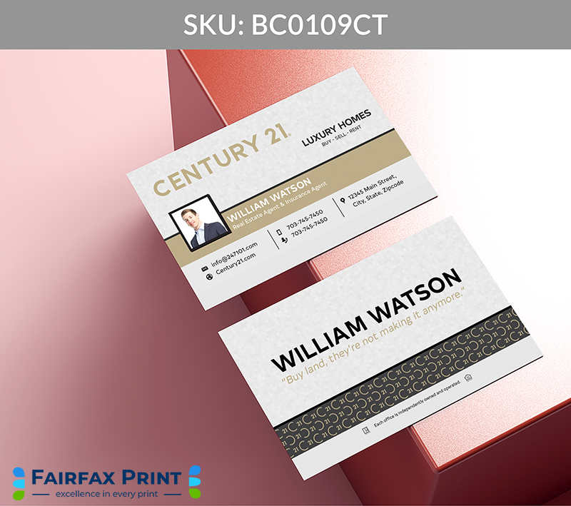 Realtors Fairfax Print for Century 21 - BC0109CT - Style 5