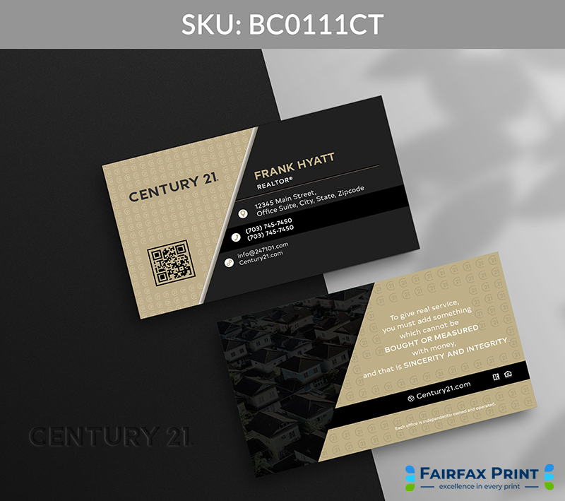 Realtors Fairfax Print for Century 21 - BC0111CT - Style 12