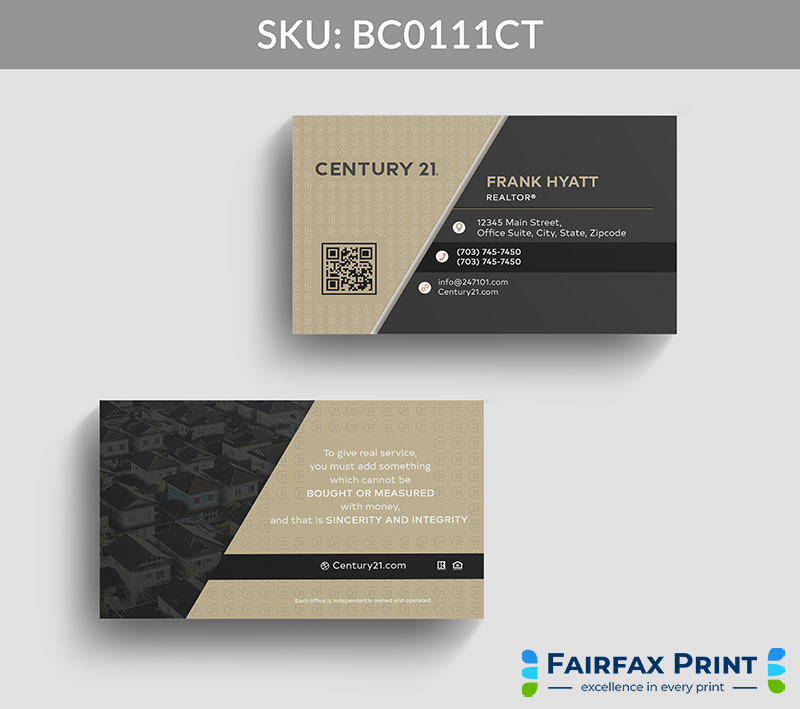 Realtors Fairfax Print for Century 21 -BC0111CT - Style 22