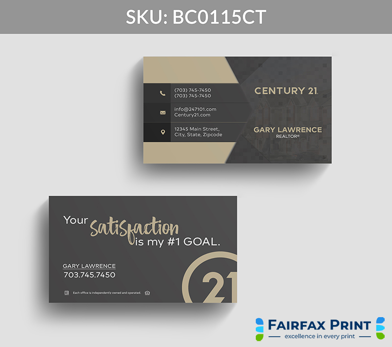 Realtors Fairfax Print for Century 21 - BC0115CT - Style 22