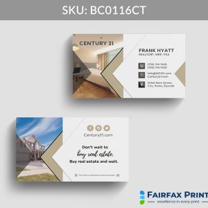 Realtors Fairfax Print for Century 21 - BC0116CT - Style 22