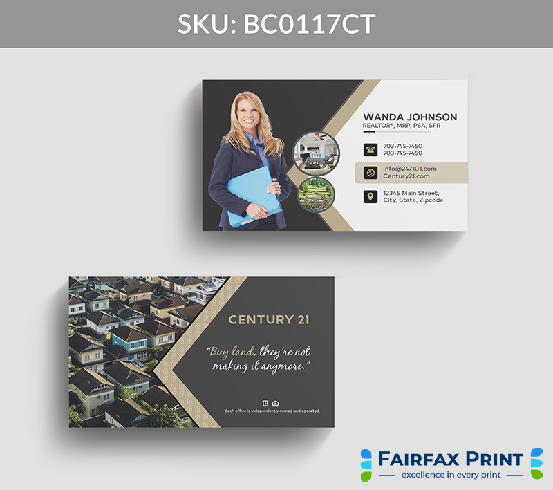 Realtors Fairfax Print for Century 21 - BC0117CT - Style 22