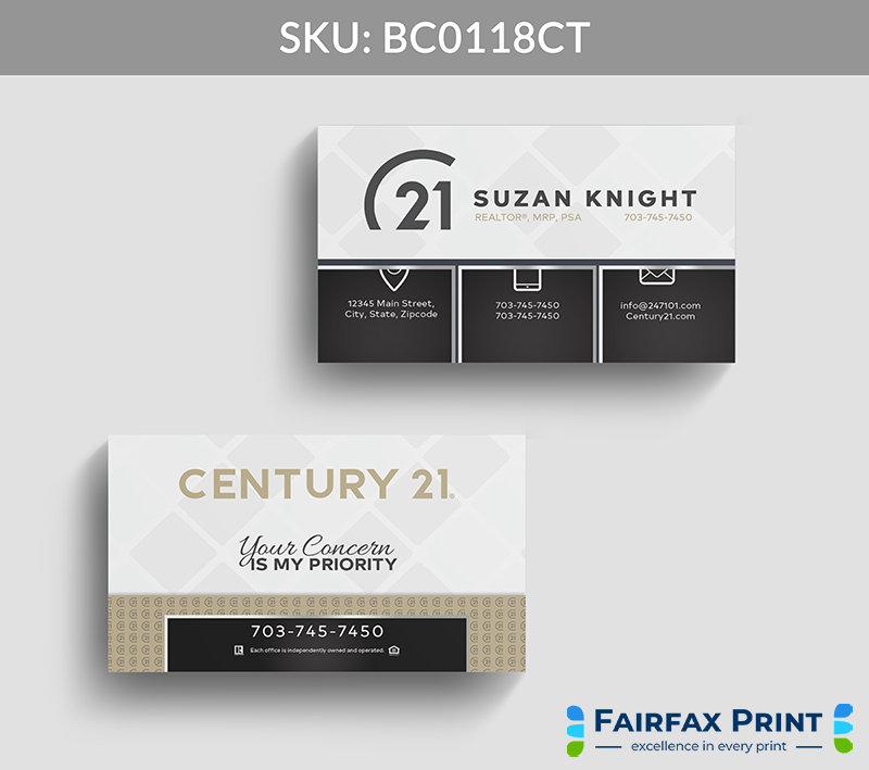 Realtors Fairfax Print for Century 21 - BC0118CT - Style 22