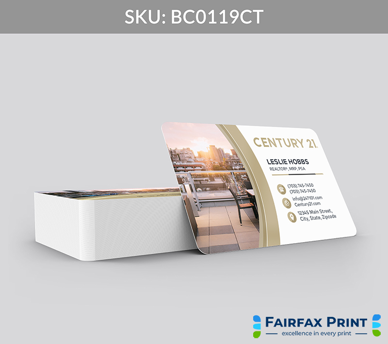 Realtors Fairfax Print for Century 21 -BC0119CT - Style 2