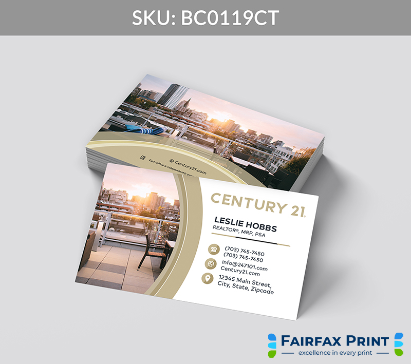 Realtors Fairfax Print for Century 21 - BC0119CT - Style 24