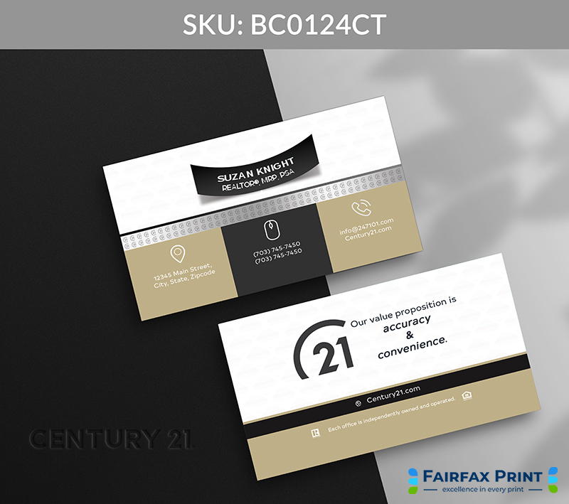 Realtors Fairfax Print for Century 21 - BC0124CT - Style 12