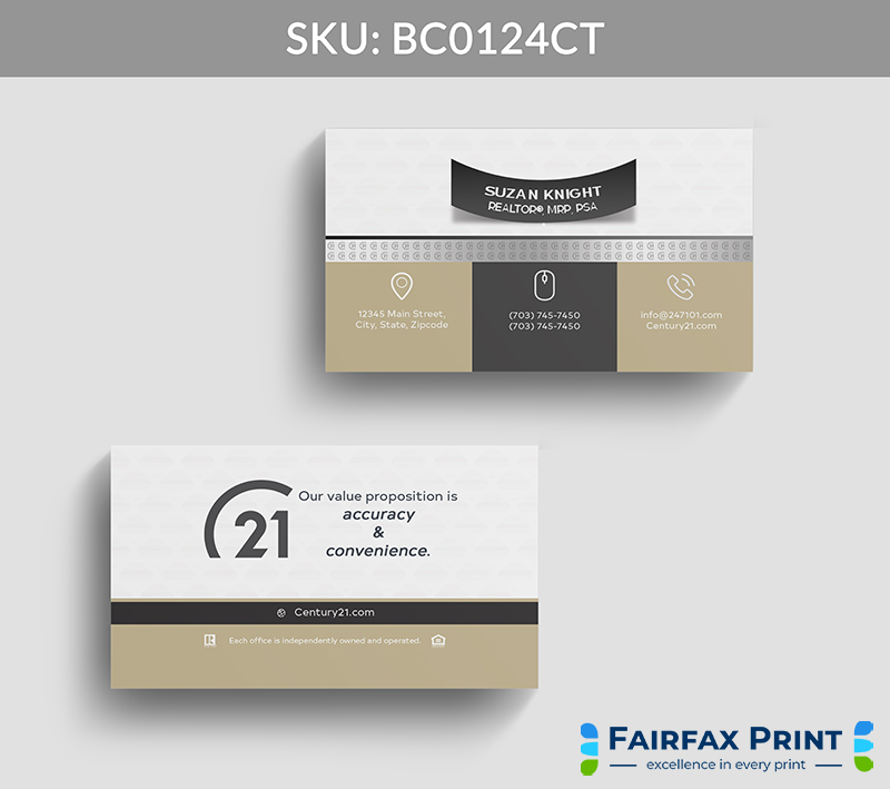 Realtors Fairfax Print for Century 21 - BC0124CT - Style 22