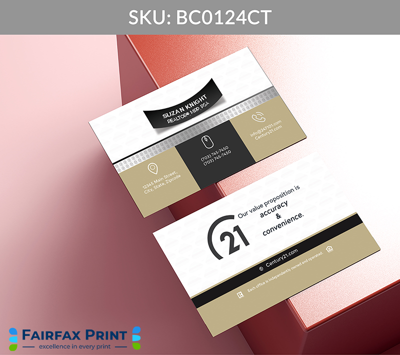 Realtors Fairfax Print for Century 21 - BC0124CT - Style 5