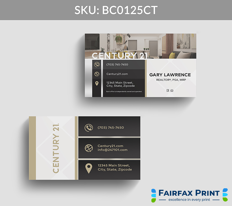 Realtors Fairfax Print for Century 21 - BC0125CT - Style 22