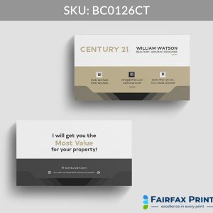 Realtors Fairfax Print for Century 21 - BC0126CT - Style 22