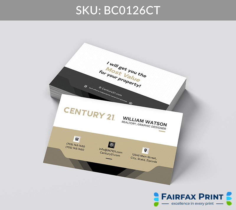 Realtors Fairfax Print for Century 21 - BC0126CT - Style 24