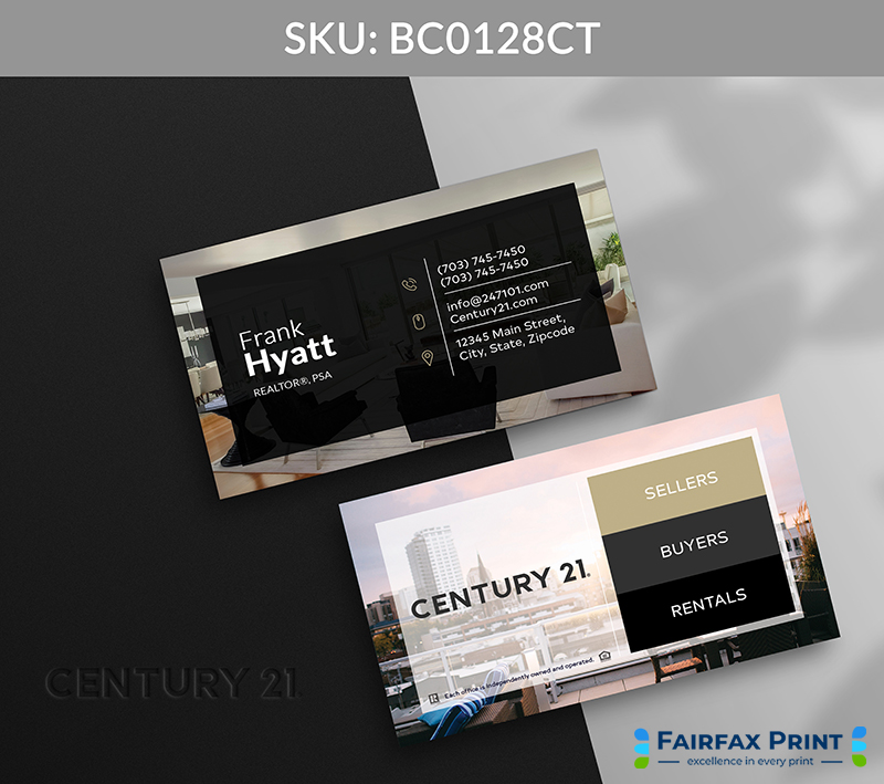 Realtors Fairfax Print for Century 21 - BC0128CT - Style 12