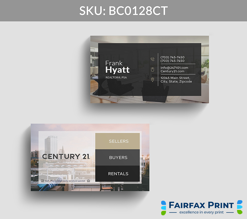 Realtors Fairfax Print for Century 21 - BC0128CT - Style 22