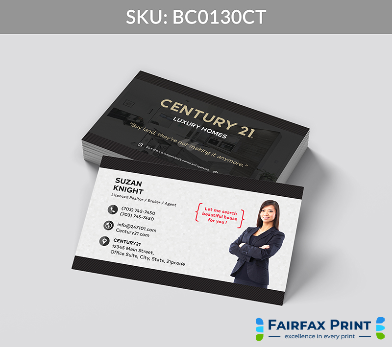 Realtors Fairfax Print for Century 21 - BC0130CT - Style 24