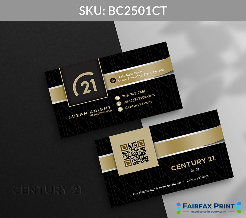 Realtors Fairfax Print for Century 21 -BC2501CT - Style 12