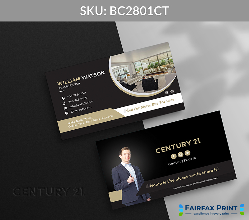 Realtors Fairfax Print for Century 21 - BC2801CT - Style 12