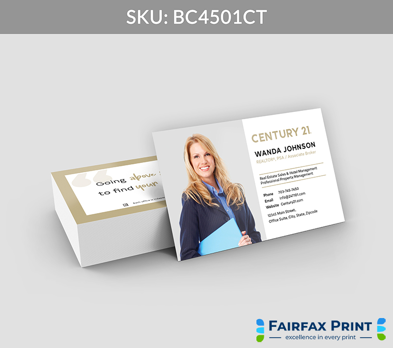 Realtors Fairfax Print for Century 21 - BC4501CT - Style 21