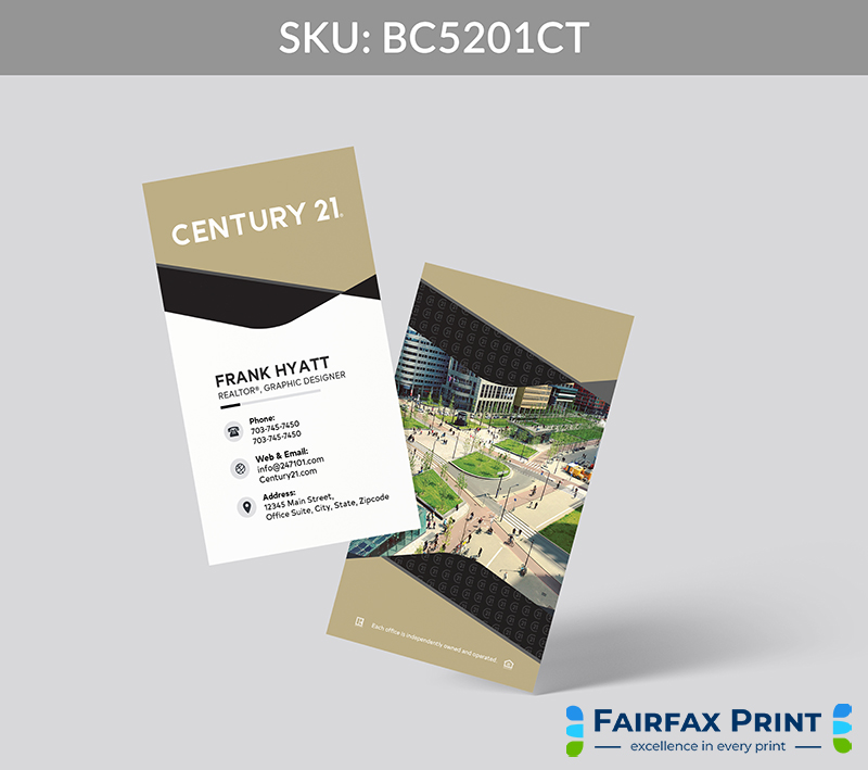 Realtors Fairfax Print for Century 21 - BC5201CT - Style 30