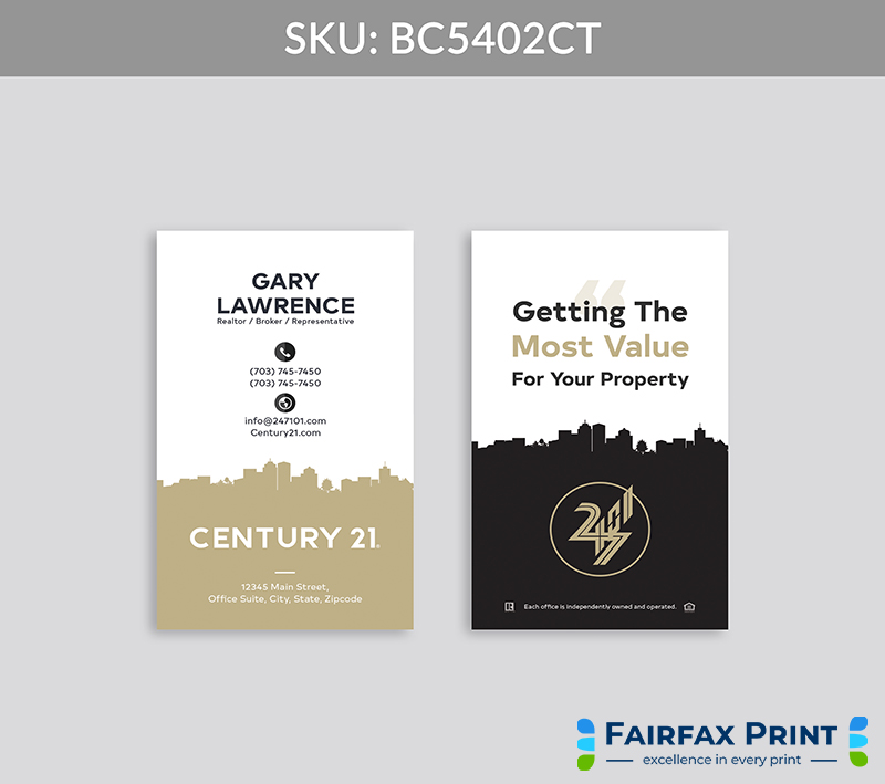 Realtors Fairfax Print for Century 21 - BC5402CT - Style 28