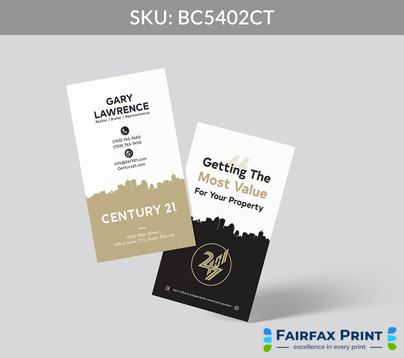 Realtors Fairfax Print for Century 21 - BC5402CT - Style 30