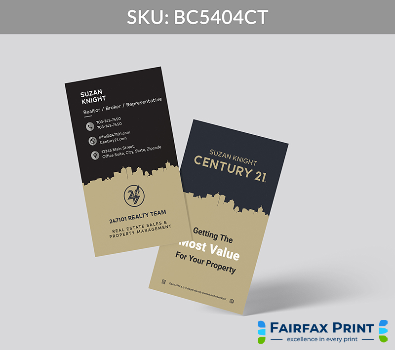 Realtors Fairfax Print for Century 21 - BC5404CT - Style 30